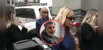 Mujeres intentan dar comida a Andrés Hurtado en la Diviac, pero les niegan la entrada: una de ellas sería su exesposa Mujeres intentan dar comida a Andrés Hurtado en la Diviac, pero les niegan la entrada: una de ellas sería su exesposa