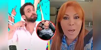 ‘Peluchín’ y Gigi Mitre critican a Magaly Medina por abandonar el país tras la detención de Andrés Hurtado ‘Peluchín’ y Gigi Mitre critican a Magaly Medina por abandonar el país tras la detención de Andrés Hurtado