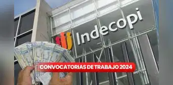 Indecopi abre convocatoria de trabajo en Lima con sueldos de hasta S/7.000: link para postular Indecopi abre convocatoria de trabajo en Lima con sueldos de hasta S/7.000: link para postular