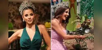 Luciana Fuster termina su reinado y entrega la corona del Miss Grand Perú en Loreto: modelo finalizó con labor social Luciana Fuster termina su reinado y entrega la corona del Miss Grand Perú en Loreto: modelo finalizó con labor social