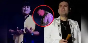 Deyvis Orosco rompe en llanto al ver cantar a su padre fallecido en emotiva presentación gracias a la tecnología