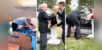 Hombre se despide con tierno beso de su esposa con cáncer tras 70 años de matrimonio Hombre se despide con tierno beso de su esposa con cáncer tras 70 años de matrimonio