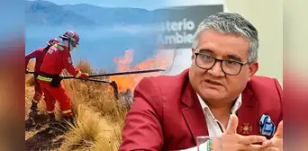 Ministro del Ambiente aseguró que incendios forestales son intencionados: "Ya hemos capturado a algunos" Ministro del Ambiente aseguró que incendios forestales son intencionados: "Ya hemos capturado a algunos"