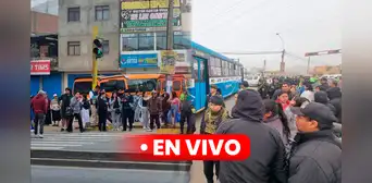 Paro de transportistas en Lima EN VIVO: choferes de 'Anconero' y 'Los Chinos' paralizan servicio por extorsiones Paro de transportistas en Lima EN VIVO: choferes de 'Anconero' y 'Los Chinos' paralizan servicio por extorsiones