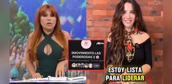 Magaly Medina acusa a Rosángela Espinoza de promover "estafa piramidal" bajo la venta de cosméticos Magaly Medina acusa a Rosángela Espinoza de promover "estafa piramidal" bajo la venta de cosméticos