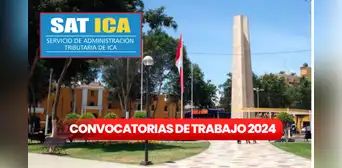 SAT Ica abre convocatoria laboral: link para postular y ganar hasta S/ 2,600
