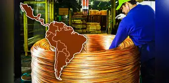 El país de Sudamérica con la mayor producción mundial de cobre que supera a EE.UU y China: genera más de US$50.000 millones al año