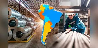 El país de América Latina que produce más acero en el mundo con Estados Unidos y China: demanda en construcción crecerá en 2030 El país de América Latina que produce más acero en el mundo con Estados Unidos y China: demanda en construcción crecerá en 2030