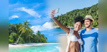 La playa de América Latina con agua cristalina, arena blanca y bosque: está en el Pacífico y es perfecta para viajar La playa de América Latina con agua cristalina, arena blanca y bosque: está en el Pacífico y es perfecta para viajar