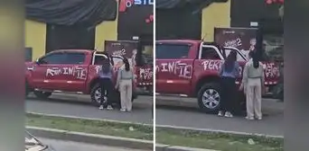 Peruana descubrió infidelidad de su pareja y pintó auto junto a su mejor amiga: clip es viral Peruana descubrió infidelidad de su pareja y pintó auto junto a su mejor amiga: clip es viral