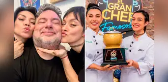 ¡Sin Nelly ni Giacomo! Participantes de ‘El gran chef famosos’ celebraron la final con Javier Masías