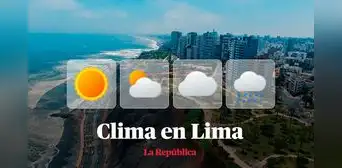 Clima en Lima, vía Senamhi: temperaturas máximas y mínimas por distritos este 23 de junio Clima en Lima, vía Senamhi: temperaturas máximas y mínimas por distritos este 23 de junio
