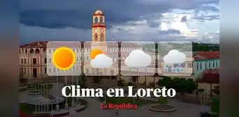 Clima en Loreto, vía Senamhi: temperaturas máximas y mínimas por distritos este 4 de noviembre