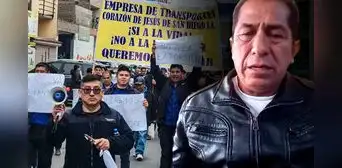 Dirigente Martín Valeriano rechaza anuncios de Mininter ante paro de transportistas: "Han esperado las muertes para reaccionar" Dirigente Martín Valeriano rechaza anuncios de Mininter ante paro de transportistas: "Han esperado las muertes para reaccionar"