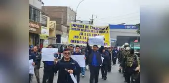 Lima y Callao soportan hoy un paro de transportistas