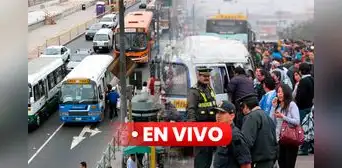 Paro de transportistas HOY EN VIVO: Metropolitano, Línea 1 del Metro de Lima cambian horario por huelga de transporte Paro de transportistas HOY EN VIVO: Metropolitano, Línea 1 del Metro de Lima cambian horario por huelga de transporte