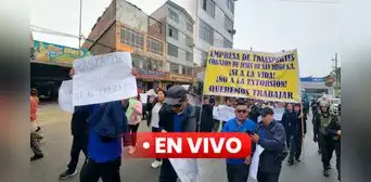 Marcha al Congreso y Paro Nacional de Transportistas en Lima, minuto a minuto: iniciará en Acho hoy 26 de septiembre