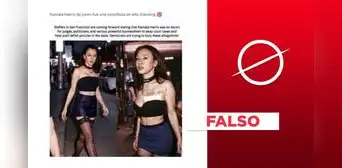 Escenas de Kamala Harris como "prostituta de alto standing" no son reales
