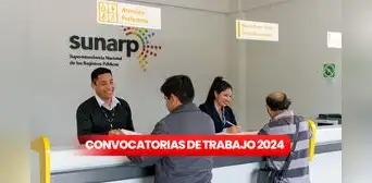 Haz tus prácticas con Sunarp: Superintendencia abre convocatoria de trabajo para estudiantes y egresados universitarios Haz tus prácticas con Sunarp: Superintendencia abre convocatoria de trabajo para estudiantes y egresados universitarios