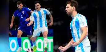 RESULTADO Argentina futsal HOY EN VIVO: ¿cómo quedó el partido ante Croacia por octavos de final del Mundial 2024?
