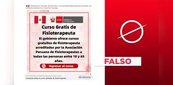 Minedu no ofrece cursos gratuitos de fisioterapeuta acreditados por la Aspefisio Minedu no ofrece cursos gratuitos de fisioterapeuta acreditados por la Aspefisio