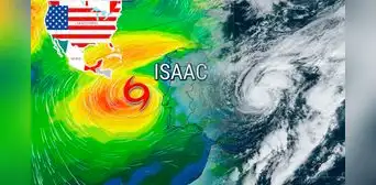 Ciclón tropical Isaac 2024: esta sería la trayectoria y las ciudades que afectaría en Estados Unidos y México