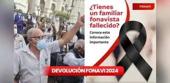 Herederos Fonavi octubre 2024: ¿qué se necesita para reclamar los aportes de un fonavista fallecido? Herederos Fonavi octubre 2024: ¿qué se necesita para reclamar los aportes de un fonavista fallecido?