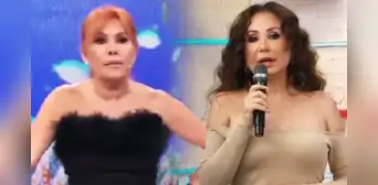 Magaly Medina confronta a Janet Barboza por vincularla con Andrés Hurtado: "¿Qué le pasa a la mona con metralleta?" Magaly Medina confronta a Janet Barboza por vincularla con Andrés Hurtado: "¿Qué le pasa a la mona con metralleta?"