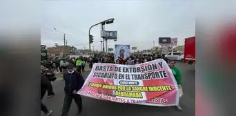 Transportistas piden derogar ley procrimen Transportistas piden derogar ley procrimen
