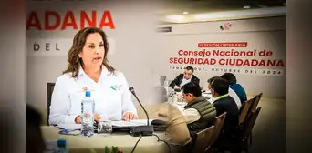 Dina Boluarte asegura que no le tiene miedo a la delincuencia y que está "un paso adelante"