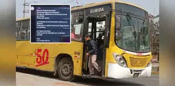 Extorsionan a empresa de transporte 'La 50' de San Juan de Lurigancho: "Me iré llevando chofer por chofer" Extorsionan a empresa de transporte 'La 50' de San Juan de Lurigancho: "Me iré llevando chofer por chofer"