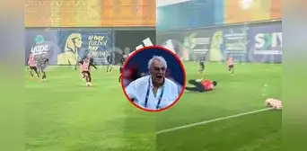 Revelan el 'explosivo' reclamo de Fossati a sus dirigidos por recibir un gol de la selección sub-20 Revelan el 'explosivo' reclamo de Fossati a sus dirigidos por recibir un gol de la selección sub-20