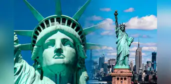 La Estatua de la Libertad 'original' está en América Latina: se inauguró 11 años antes que la de Estados Unidos La Estatua de la Libertad 'original' está en América Latina: se inauguró 11 años antes que la de Estados Unidos