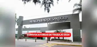 Municipalidad de San Borja ofrece CONVOCATORIA DE TRABAJO CAS con sueldo de hasta S/5.000: ¿cómo postular? Municipalidad de San Borja ofrece CONVOCATORIA DE TRABAJO CAS con sueldo de hasta S/5.000: ¿cómo postular?