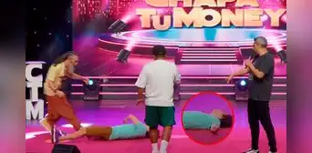 Mateo Garrido Lecca sufre FUERTE caída en 'Chapa tu money' y DEJA EN SHOCK a Ricardo Mendoza y Jorge Luna Mateo Garrido Lecca sufre FUERTE caída en 'Chapa tu money' y DEJA EN SHOCK a Ricardo Mendoza y Jorge Luna