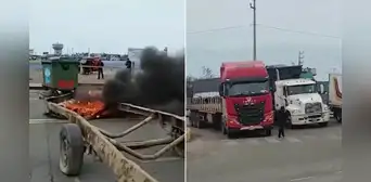 Pescadores artesanales acatan paro de 48 horas en Tacna y Arequipa por presencia de embarcaciones chinas Pescadores artesanales acatan paro de 48 horas en Tacna y Arequipa por presencia de embarcaciones chinas