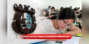 Resultados examen de admisión San Marcos 2025-I: lista completa de ingresantes a la UNMSM tras prueba del 5 y 6 de octubre Resultados examen de admisión San Marcos 2025-I: lista completa de ingresantes a la UNMSM tras prueba del 5 y 6 de octubre