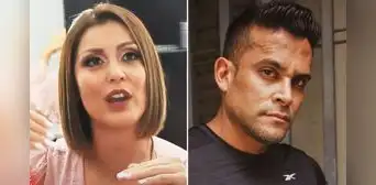 ¿Tiene celos? Christian Domínguez le hace escena a Karla Tarazona EN VIVO: "Me lo restriega en la cara"