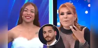Dayanita presenta a su nueva pareja, el 'Maluma peruano', y Magaly le increpa: "Dijiste que puro extranjero"
