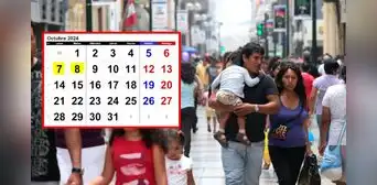 Feriado del 8 de octubre en Perú: ¿los trabajadores del sector privado también descansarán en esta fecha festiva?