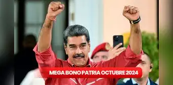 El MEGA BONO para venezolanos que llegará en la QUINCENA de octubre 2024 y se podrá cobrar por el Sistema Patria El MEGA BONO para venezolanos que llegará en la QUINCENA de octubre 2024 y se podrá cobrar por el Sistema Patria