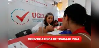 UGEL lanza convocatoria de trabajo con sueldos de hasta S/5.600: estos son los puestos disponibles en Lima y regiones UGEL lanza convocatoria de trabajo con sueldos de hasta S/5.600: estos son los puestos disponibles en Lima y regiones