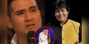 Deyvis Orosco LLORA al "reencontrarse" con su padre fallecido en el escenario y agradece a la IA: “Compartimos un momento único”