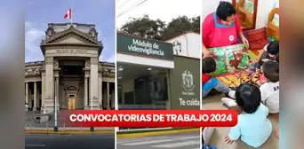 Convocatorias de trabajo del 7 hasta el 12 de octubre en Lima, Ancash y regiones con sueldos de hasta S/9.000