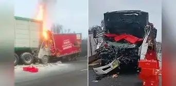 Chincha: accidente en la Panamericana Sur deja 3 fallecidos por choque entre camión de pollos y tráiler