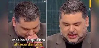 Javier Masías ROMPE EN LLANTO al leer carta que su tatarabuelo escribió durante Combate de Angamos: “Había perdido el ojo”