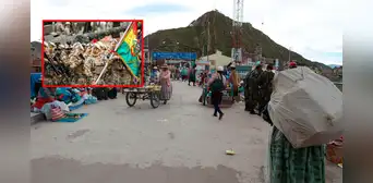 Tensión en la frontera Perú-Bolivia: despliegan militares en Desaguadero por presunto contrabando Tensión en la frontera Perú-Bolivia: despliegan militares en Desaguadero por presunto contrabando