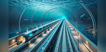 El megaproyecto que uniría 3 continentes con un túnel submarino: costaría US$65.000 millones y estaría listo en 15 años El megaproyecto que uniría 3 continentes con un túnel submarino: costaría US$65.000 millones y estaría listo en 15 años