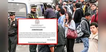 San Marcos y UNI suspenden clases presenciales por el paro de transportistas este jueves 10 de octubre