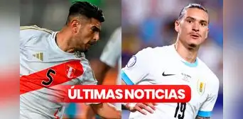 ¿A qué hora juegan Perú vs Uruguay EN VIVO? Canal y alineaciones por las Eliminatorias 2026